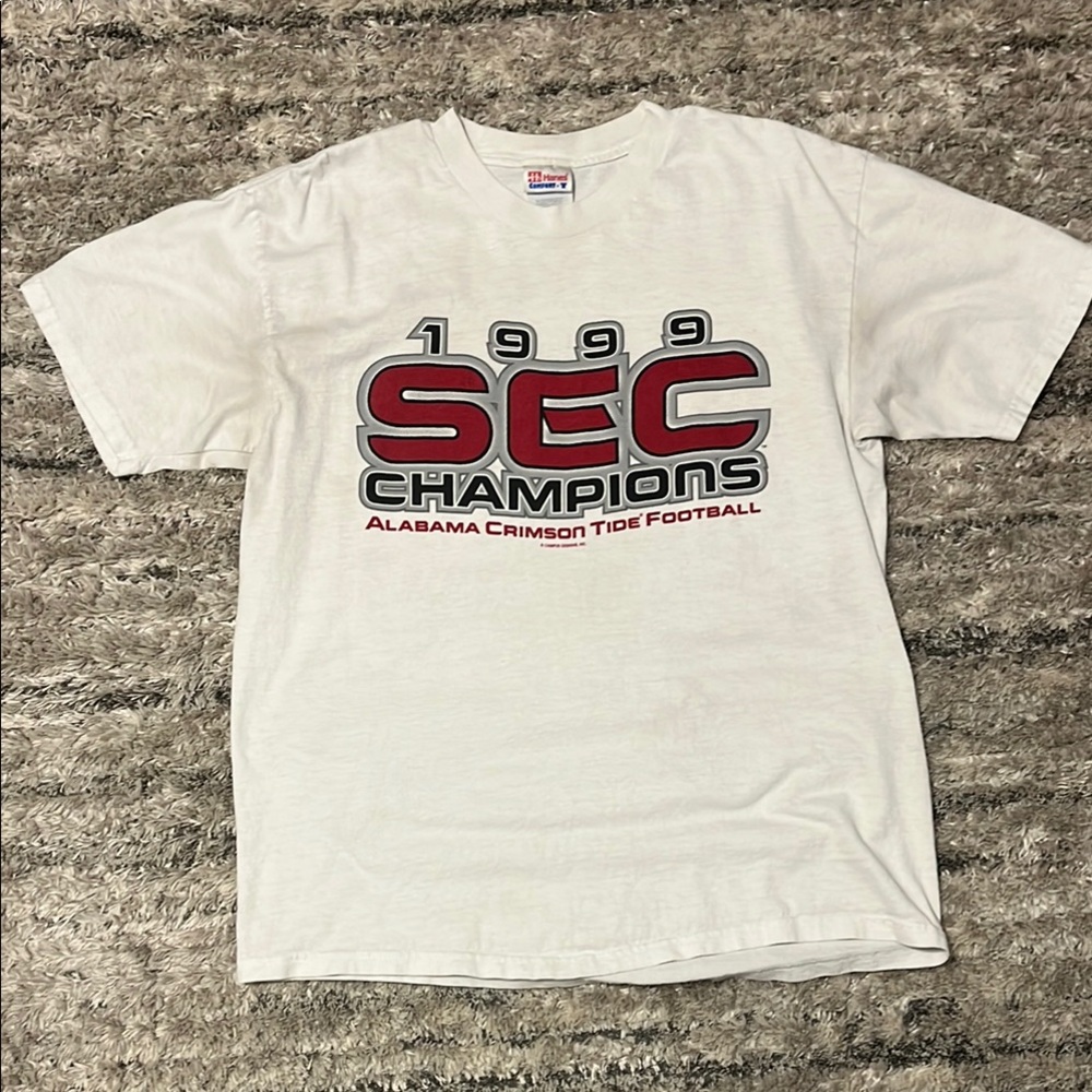 Vintage Alabama Football Hanes Tee